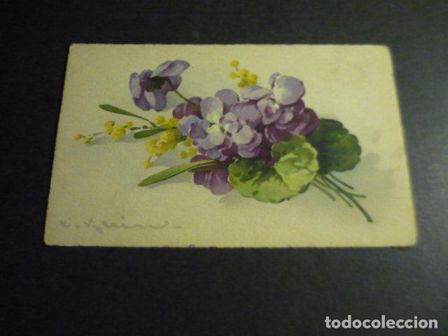 Postkarten: RAMO DE VIOLETAS ANTIGUA POSTAL