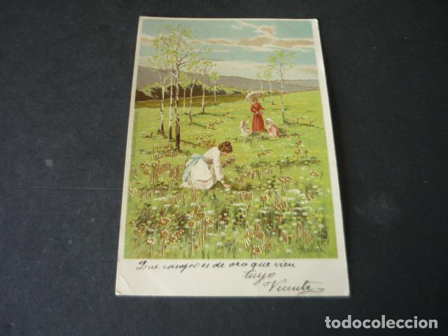 Postais: MUJERES EN EL CAMPO POSTAL