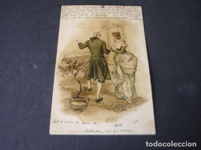 Postais: PAREJA ELEGANTE POSTAL