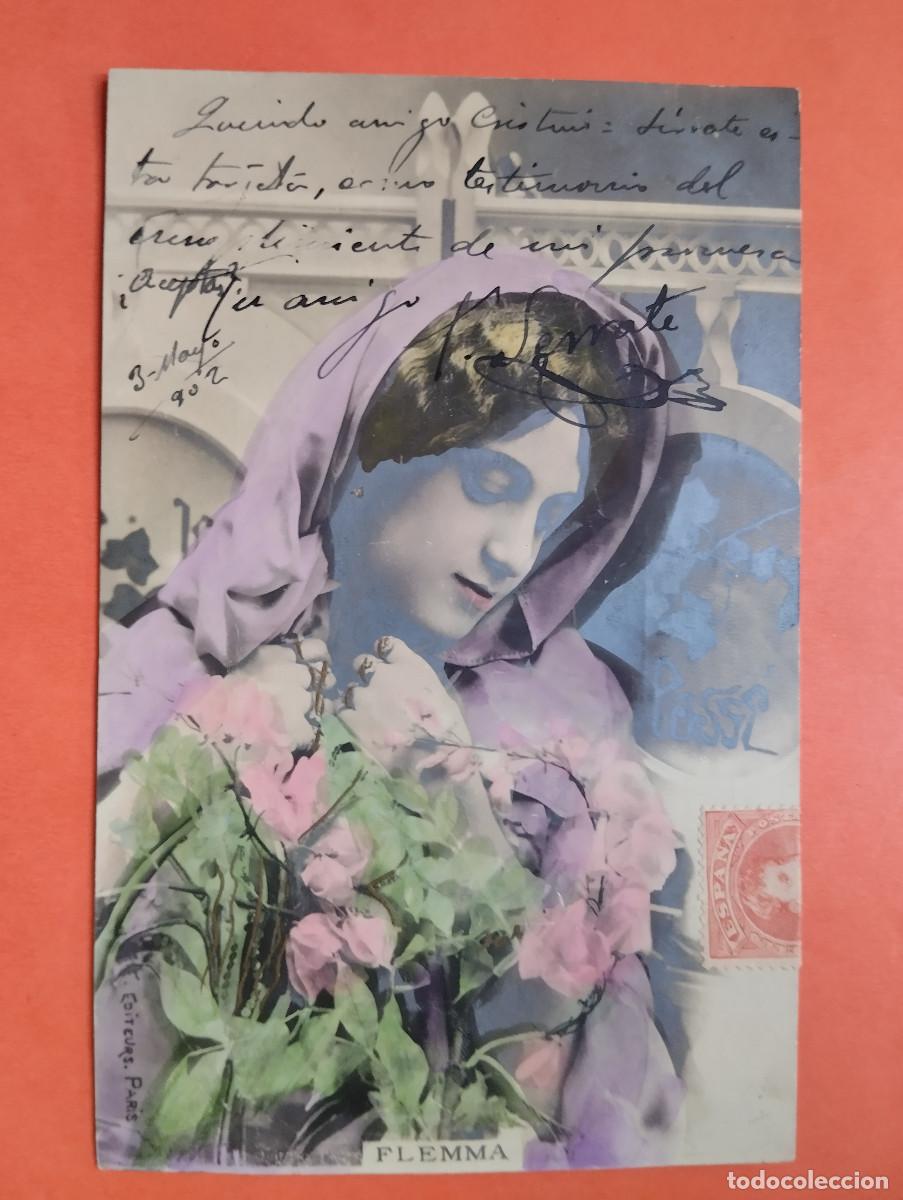 Cartoline: JHR - POSTAL FLEMMA, . AL POETA HUESCA CRISTINO GASOS SAMITIER VER DESCRIPCION