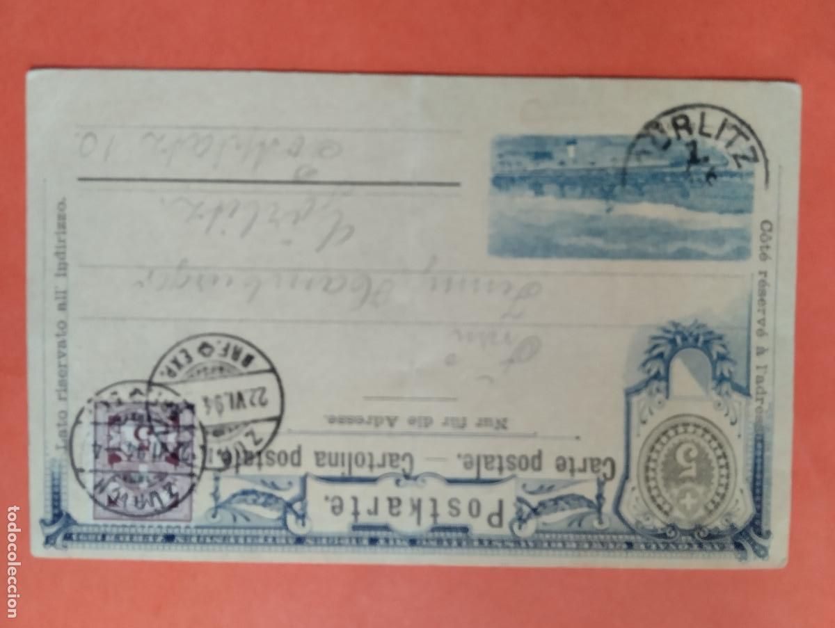 Postais: JHR - POSTAL ZURICH SUIZA.