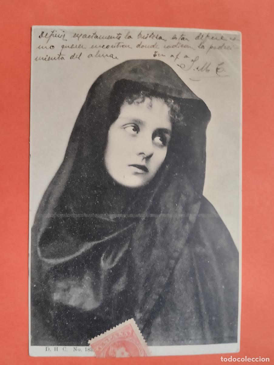 Postkarten: JHR - POSTAL MUJER.. AL POETA HUESCA CRISTINO GASOS SAMITIER VER DESCRIPCION