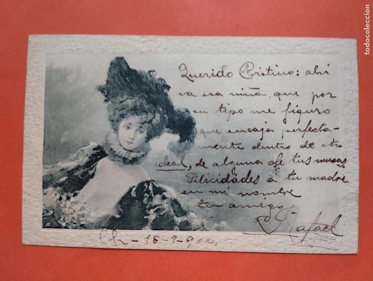 Postais: JHR - POSTAL.. AL POETA HUESCA CRISTINO GASOS SAMITIER VER DESCRIPCION