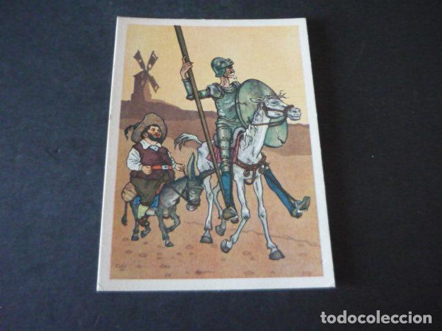 Postales: DON QUIJOTE Y SANCHO PANZA ANTIGUA POSTAL RUSA 1957