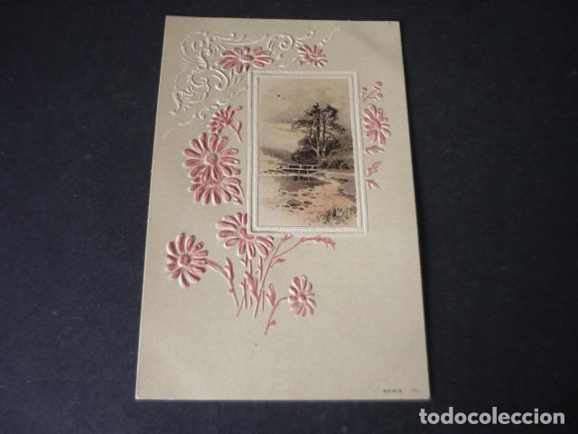 Postkarten: PAISAJE ENTRE FLORES POSTAL