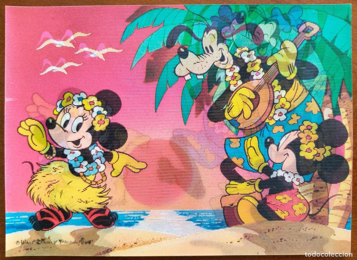 Postales: POSTAL DISNEY DOBLE VISI&Oacute;N