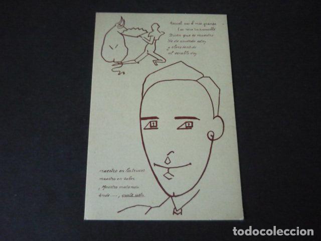 Postkarten: POSTAL COL. SILUETAS POPULARES REPUBLICA ESPA&Ntilde;OLA TORERO MARCIAL LALANDA
