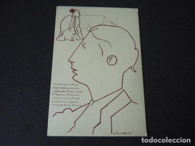 Postkarten: POSTAL COL. SILUETAS POPULARES REPUBLICA ESPA&Ntilde;OLA TORERO FRANCISCO VEGA REYES GITANILLO DE TRIANA