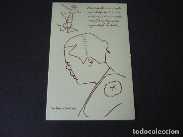 Postales: POSTAL COL. SILUETAS POPULARES REPUBLICA ESPA&Ntilde;OLA TORERO ANTONIO POSADAS