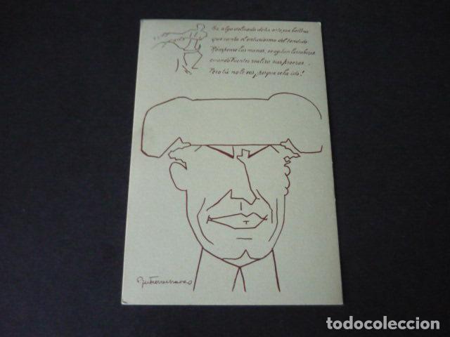 Postales: POSTAL COL. SILUETAS POPULARES REPUBLICA ESPA&Ntilde;OLA TORERO ANTONIO FUENTES