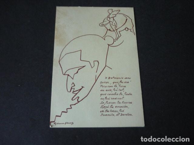 Postales: POSTAL COL. SILUETAS POPULARES REPUBLICA ESPA&Ntilde;OLA TORERO JUAN BELMONTE
