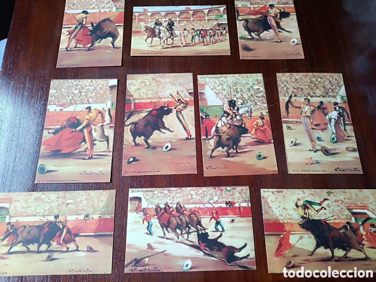 Postales: Colecci&oacute;n postales Tauromaquia
