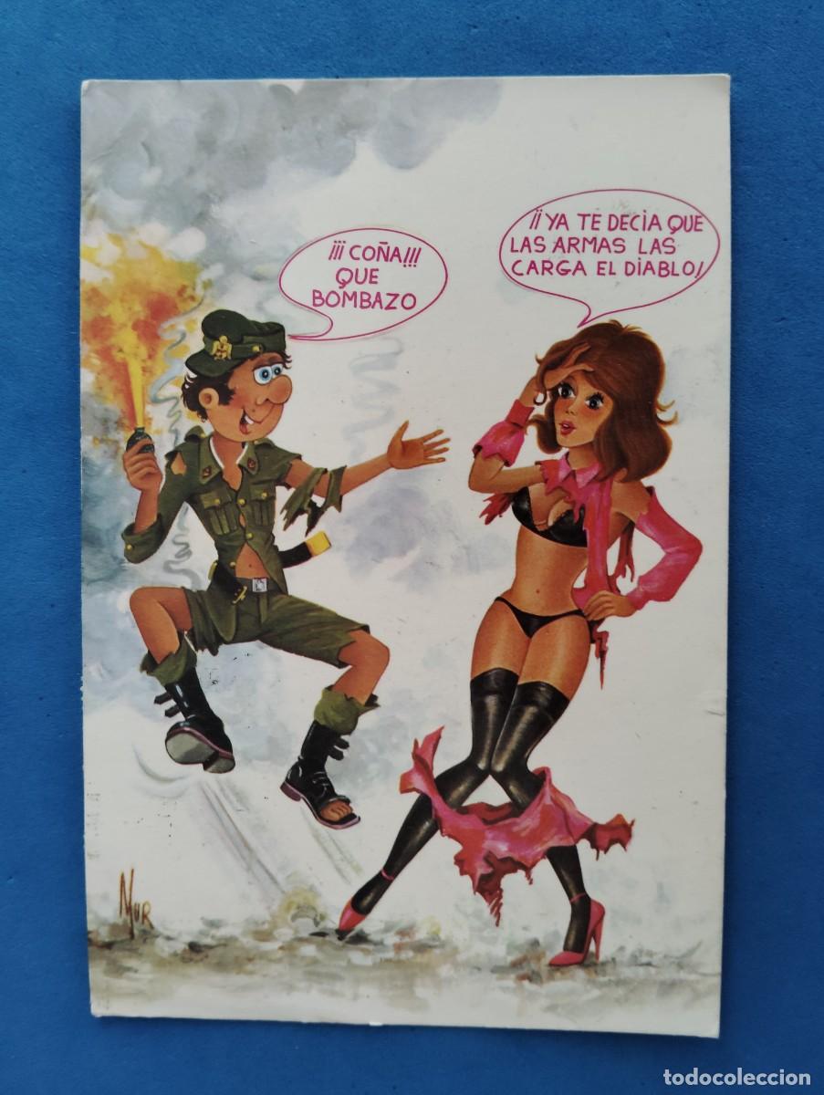 Postales: POSTAL CHISTE. CIRCULADA A&Ntilde;OS 80.ENVIO INCLUIDO