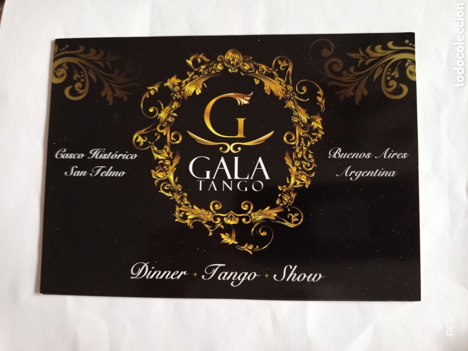 Postales: Gala Tango. Argentina