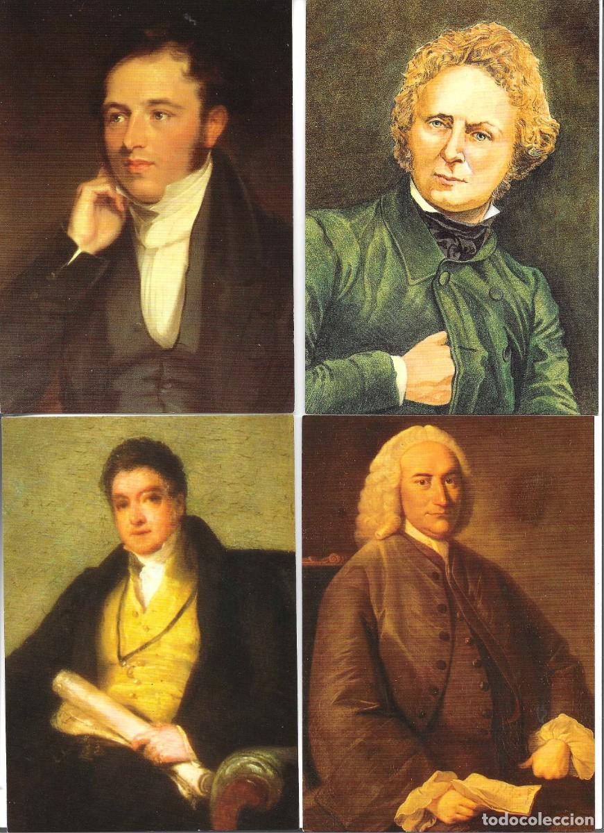 Postales: &rdquo;Masters of the Posts&rdquo; Lote de 8 postales ilustradas Inglesas 10 x 15 cms.
