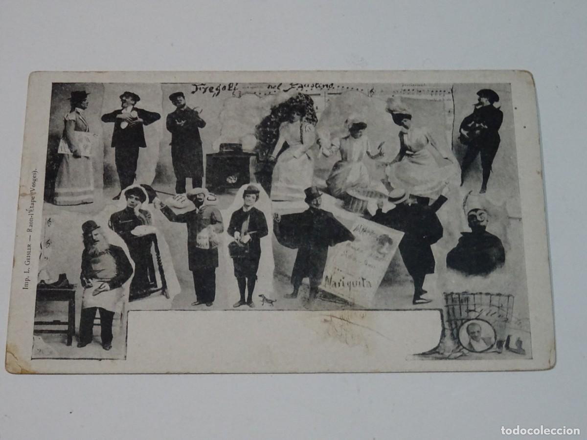 Postales: POSTAL ORIGINAL LEOPALDO FREGOLI - FAUSTINO - M&Aacute;GIA - 14X9CM