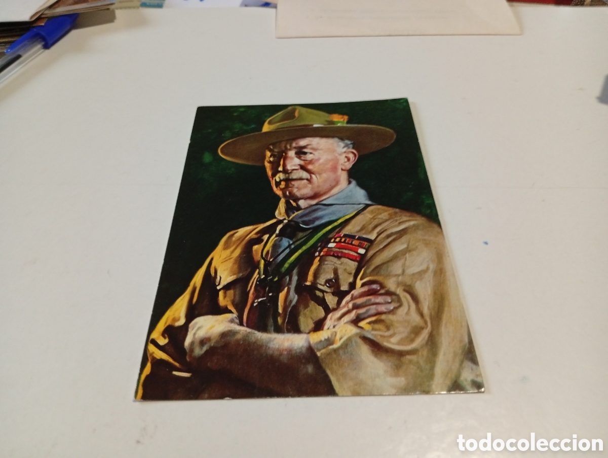 Postales: Postal Lord Baden -Powell fundador de los Boy Scouts