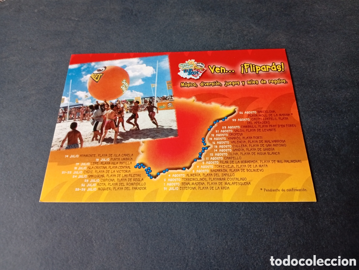 Postales: Postal Sunny Delight, Pringles