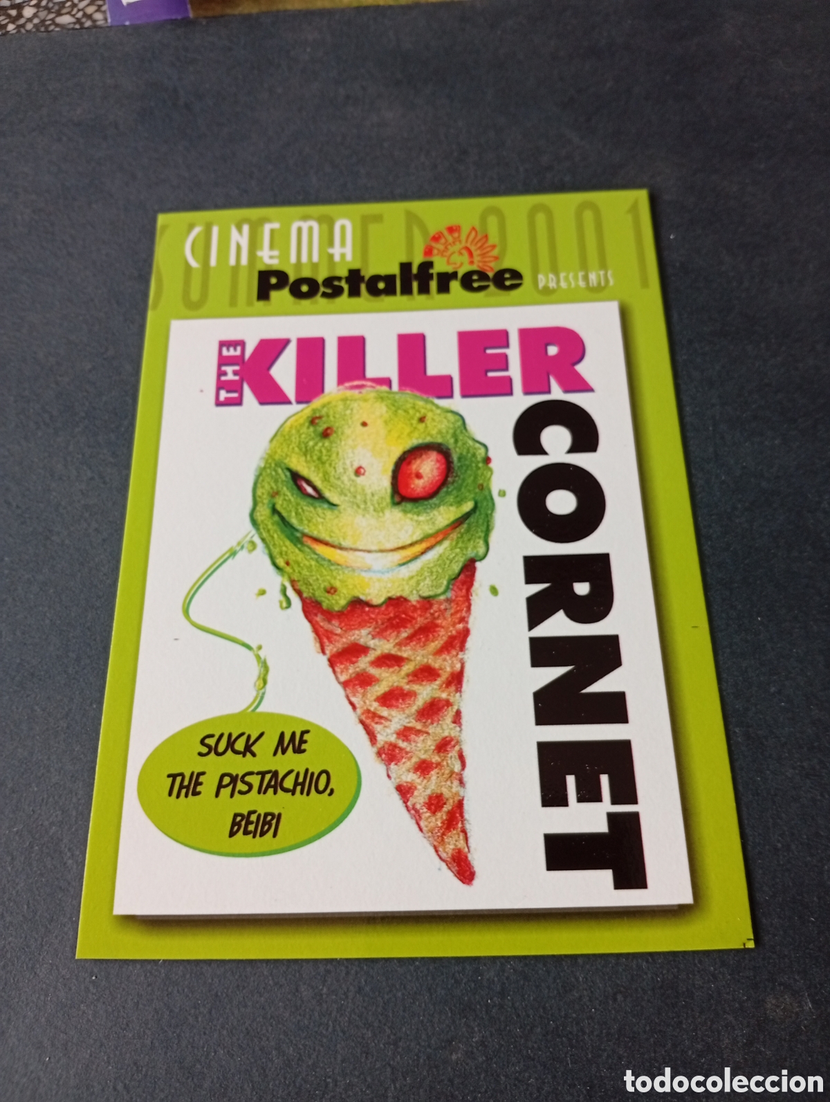 Postales: Postal cinema the killer cornet, Gand&iacute;a