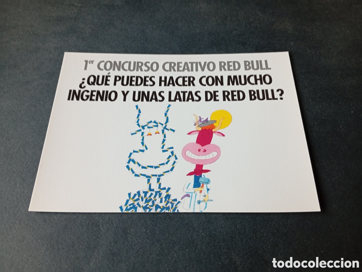 Postales: Postal 1 concurso creativo RED BULL