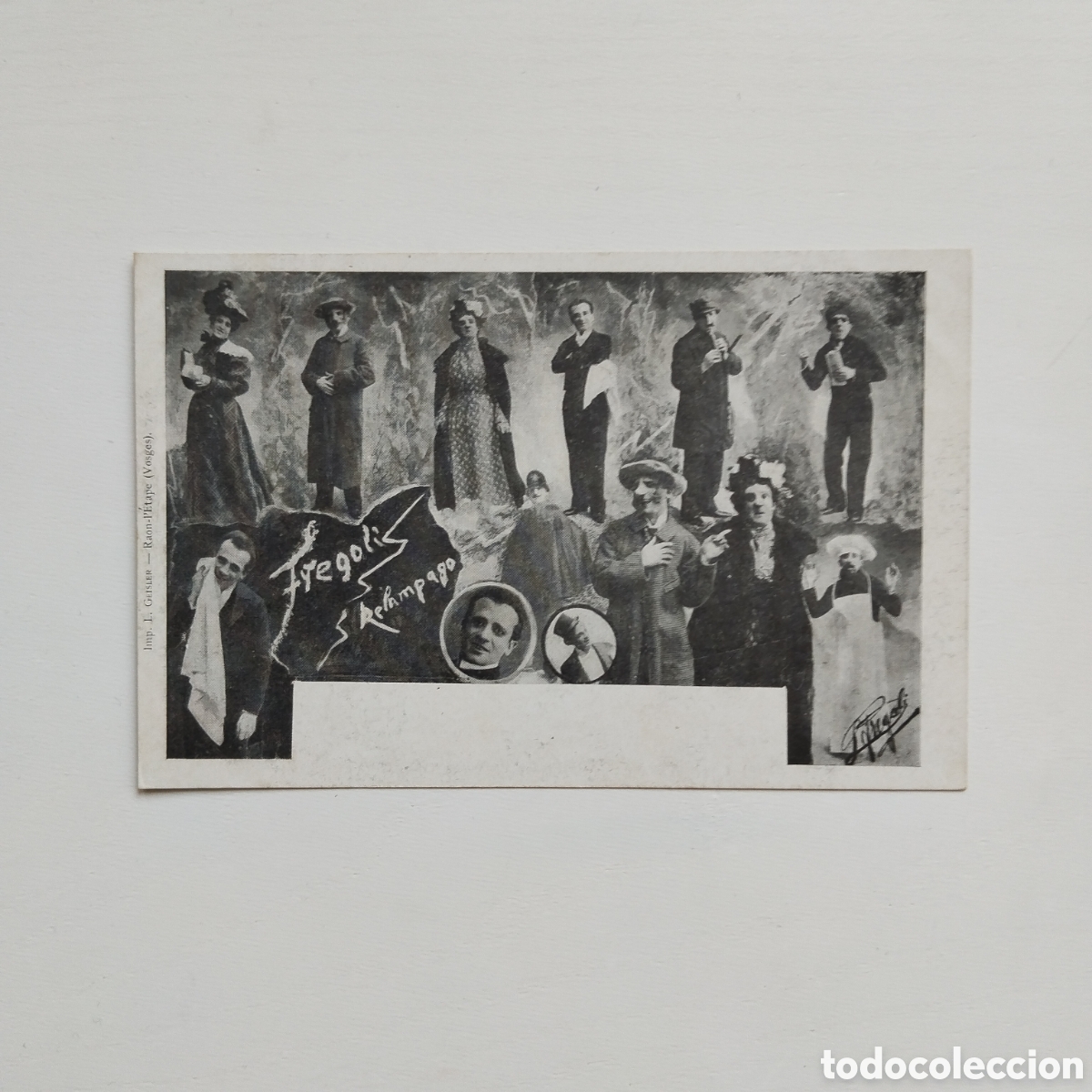 Postales: FREGOLI TARJETA POSTAL IMP. L. GEISLER
