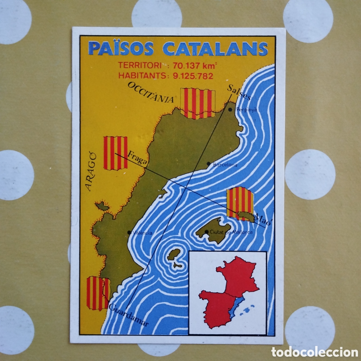 Postales: L&Agrave;MINA APORTACI&Oacute; CATALANA PA&Iuml;SOS CATALANS 10X14'5