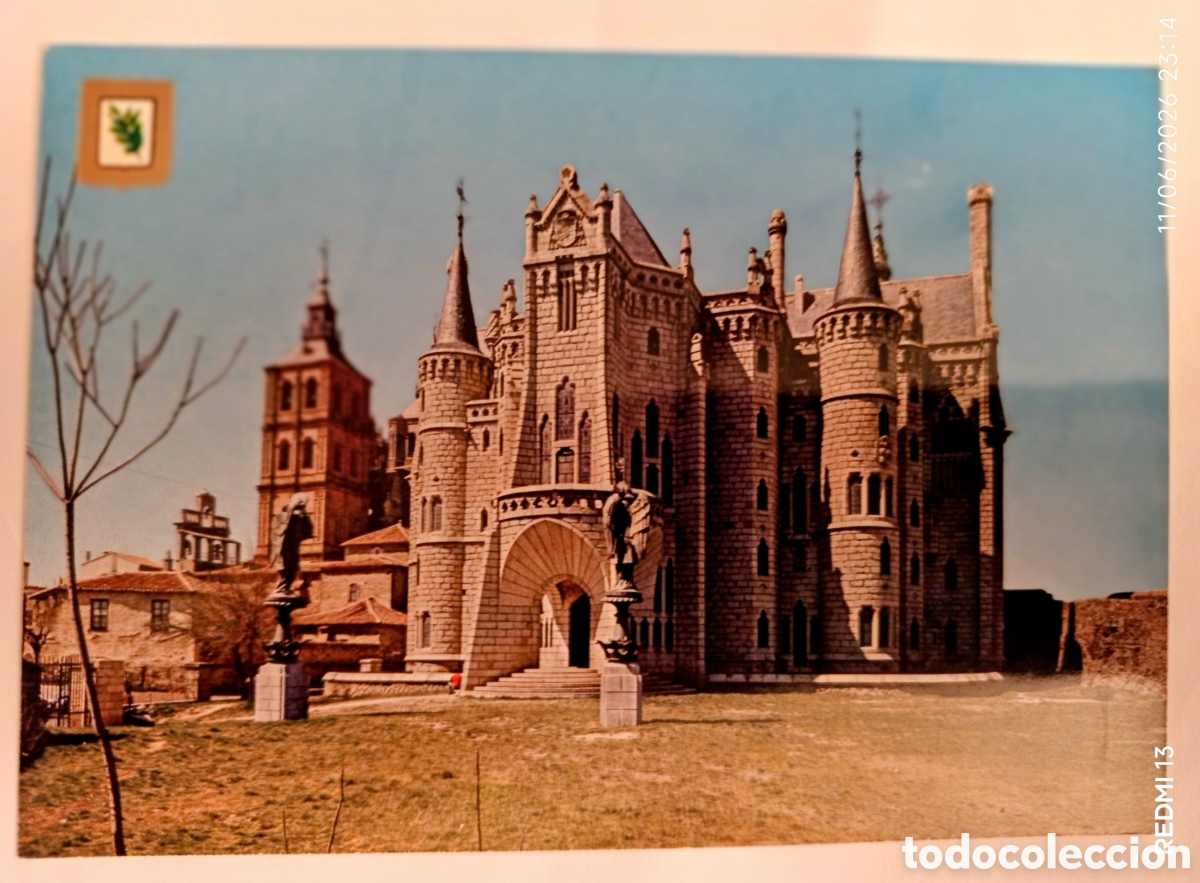 Postales: GAUD&Iacute;. PALACIO EPISCOPAL ASTORGA