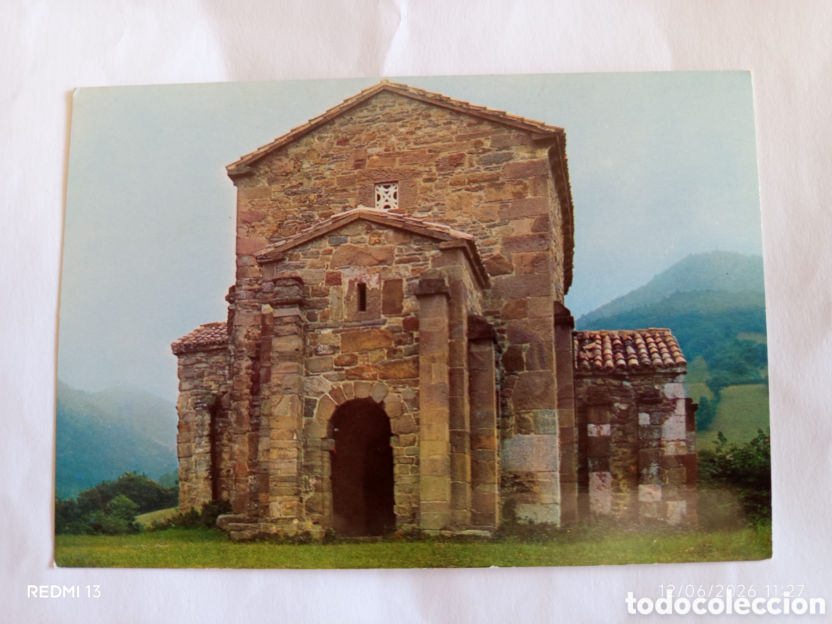 Postales: SANTA CRISTINA DE LENA. PRE-RROM&Aacute;NICO ASTURIANO