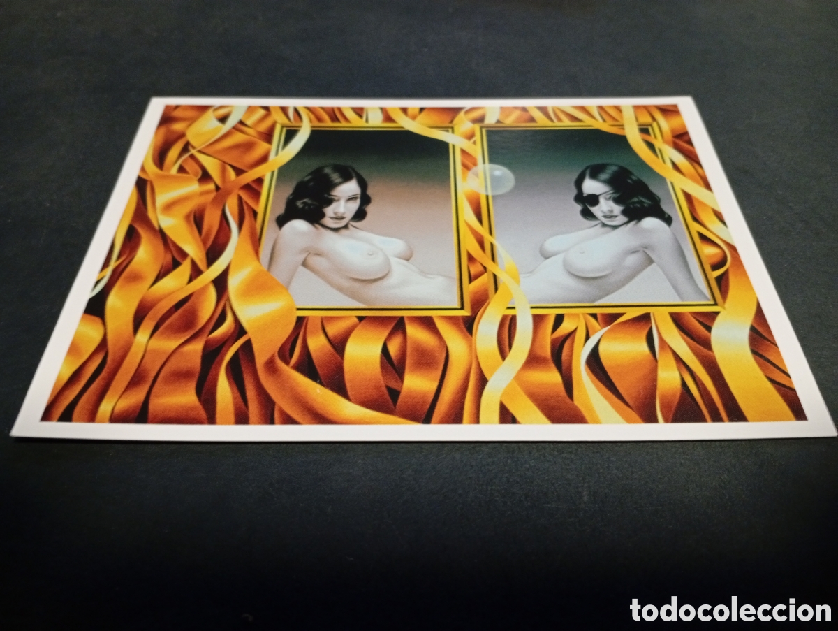 Postales: Postal go card chica desnuda