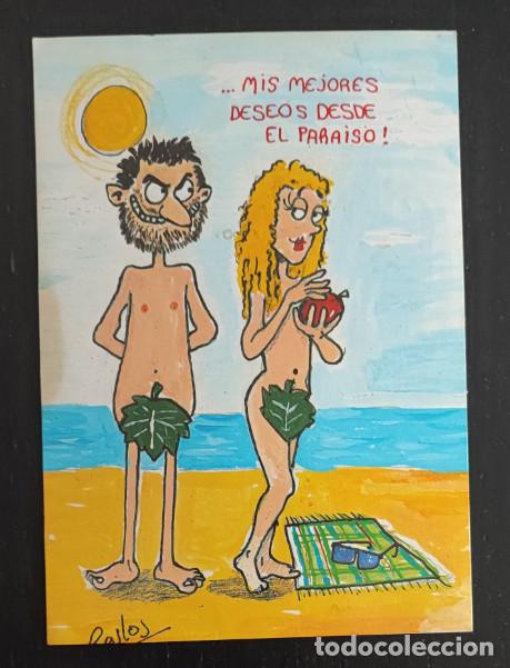 Postales: POSTAL SLABUFFOS, CARLOS SANZ DE ANDINOS
