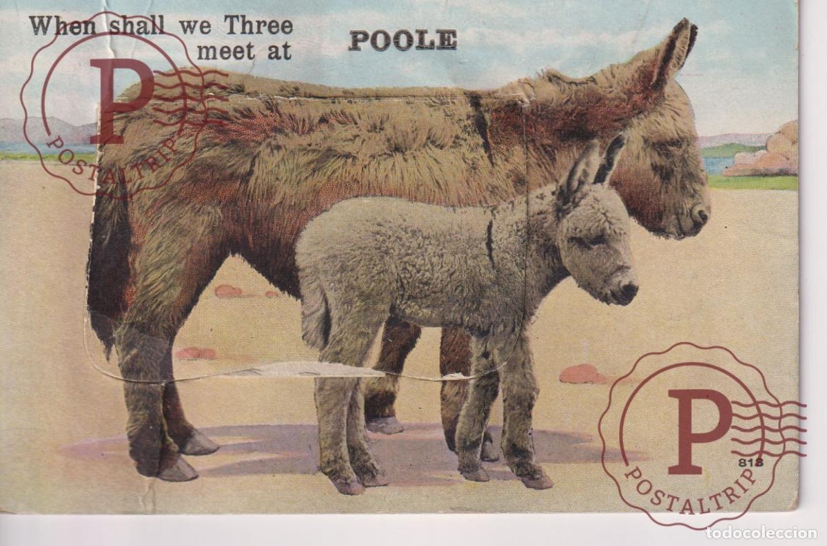 Postales: POSTAL MOVIL. SYST&Egrave;ME. SYSTEM. UK. WHEN SHALL WE THREE MEET AT POOLE