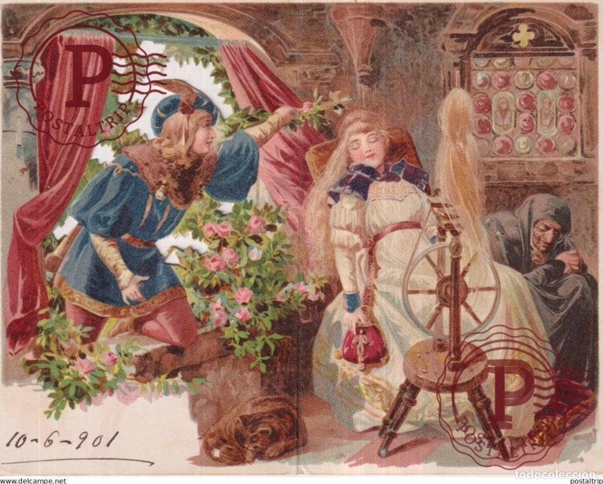 Postales: BELLA DURMIENTE SLEEPING BEAUTY - Foto 2
