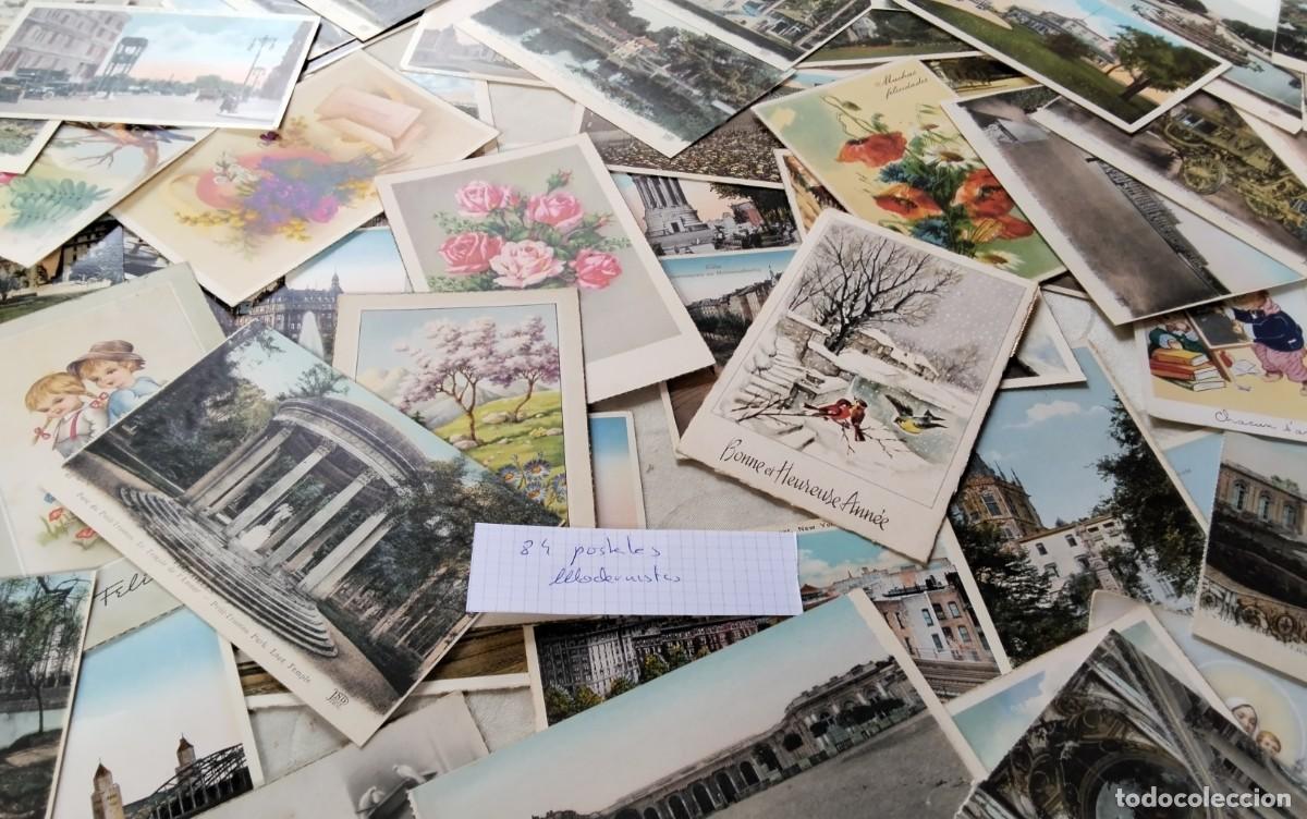 Postales: LOTE DE APROX 84 POSTALES MODERNISTAS , VER COMPOSICION