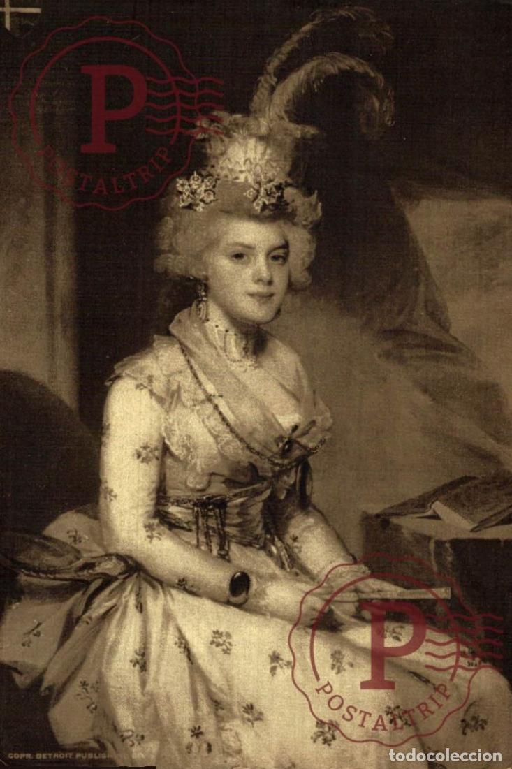 Postales: Matilda Stoughton de Jaudenes Gilbert Stuart. WIFE OF FIRST MINISTER FOR SPAIN. ESPA&Ntilde;A
