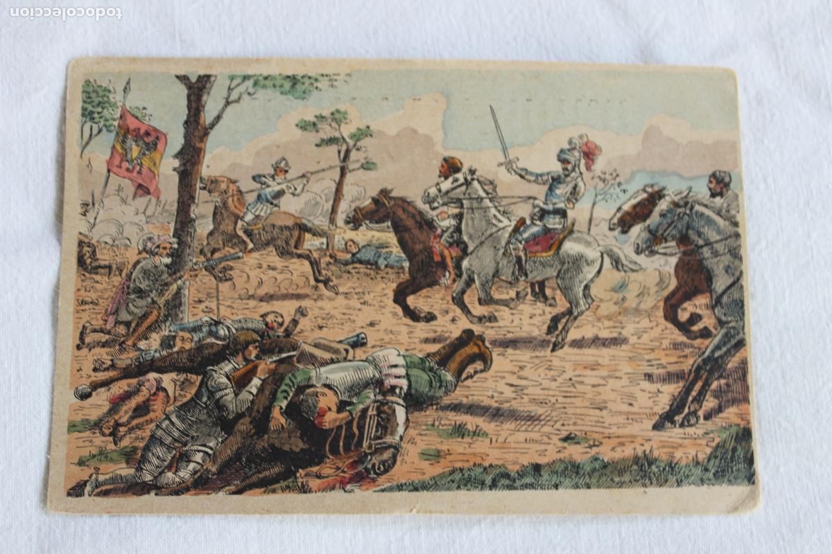 Postales: POSTAL BATALLA DE PAV&Iacute;A ESCUELA PUBLICA NI&Ntilde;AS CIJUELA REPUBLICA