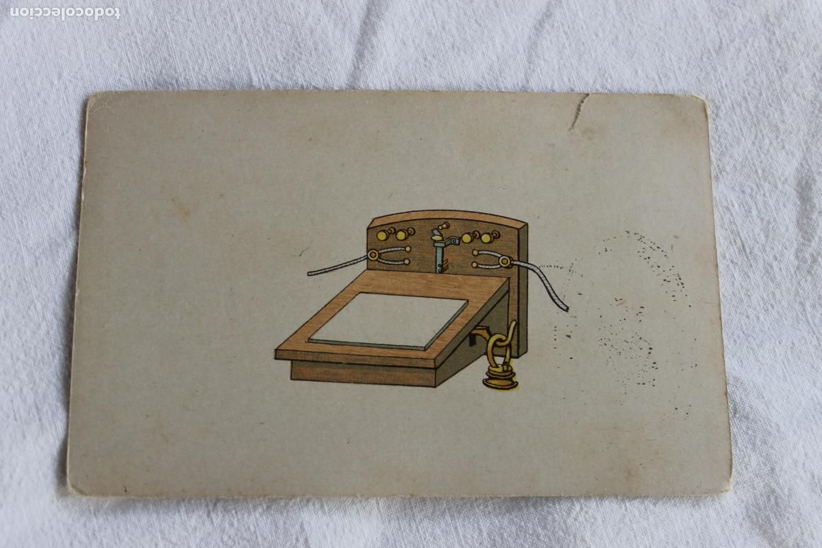 Postales: POSTAL FISICA MICRO TELEFONOS ESCUELA PUBLICA NI&Ntilde;AS CIJUELA REPUBLICA