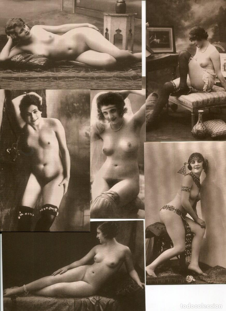 Postales: LOTE 40 POSTALES DESNUDOS FEMENINOS A&Ntilde;OS 20-REPRODUCCIONES