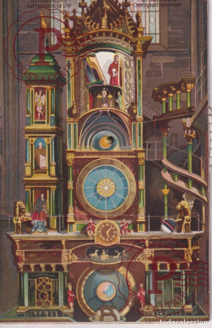 Cartoline: FRANCIA. Strasbourg lhorloge astronomique de la Cath&eacute;drale. FANTASIE INTERIOR. FANTASIA. MIRE. MOVI