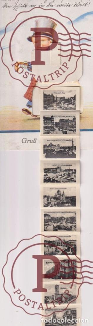 Cartoline: GRUSS AUS BERLIN. FANTASIA. MOVIL. MIRE ESCAN. SYSTEME