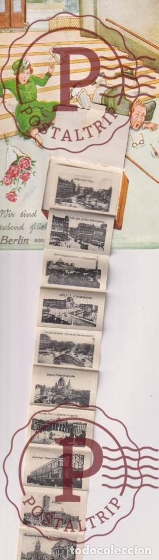 Cartoline: GRUSS AUS BERLIN. FANTASIA. MOVIL. MIRE ESCAN. SYSTEME