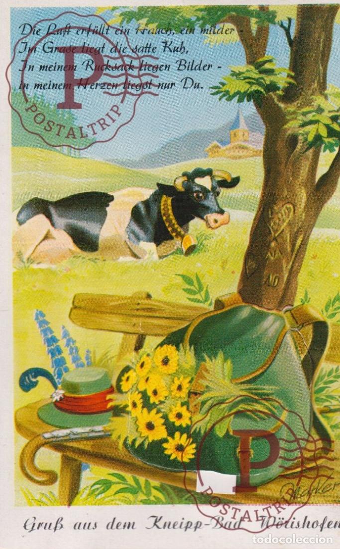 Cartoline: ALEMANIA. GRUSS AUS DEM KNEIPP-BAD. WORISHOFEN. SYSTEME FANTASIA. FANTASIE. SEE SCAN.