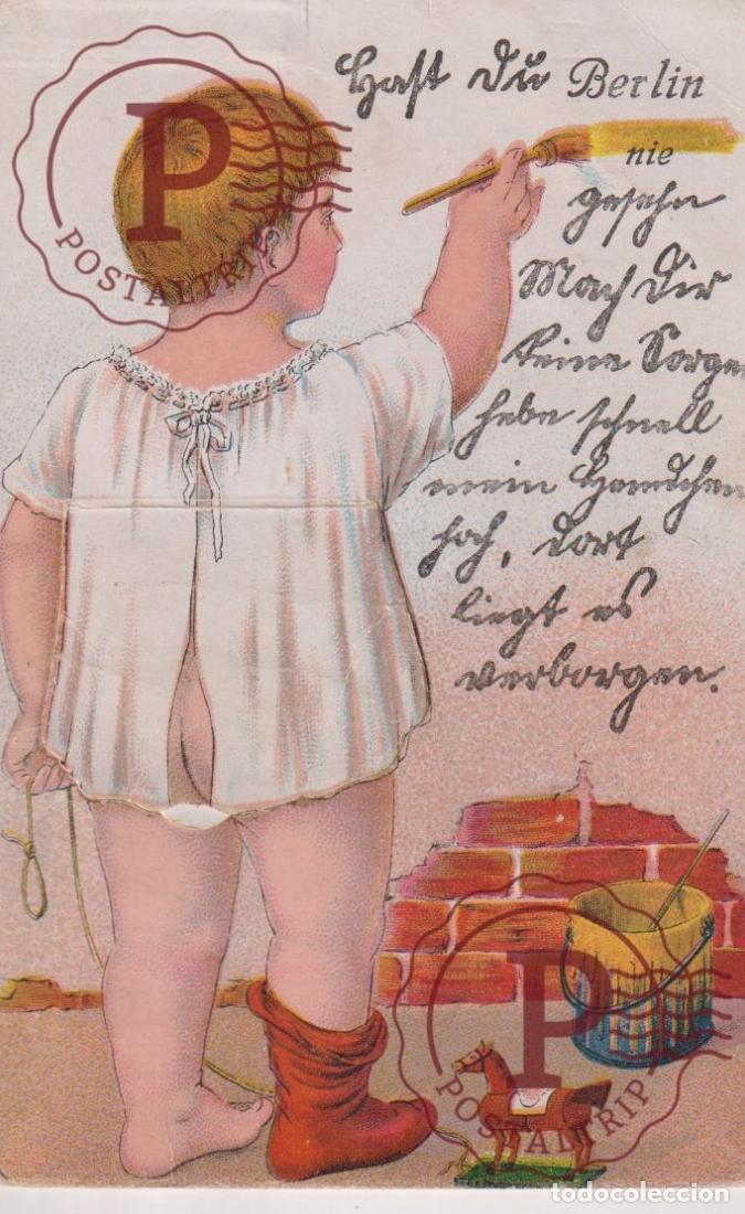 Postkarten: ALEMANIA Deutschland GERMANY. SYSTEME KINDER. NI&Ntilde;O. FANTASIA. FANTASIE. SEE SCAN.