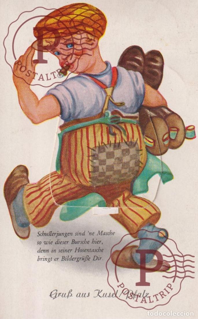 Postkarten: ALEMANIA Deutschland GERMANY. GRUSS AUS KUSEL PFALZ. SYSTEME KINDER. NI&Ntilde;O. FANTASIA. FANTASIE. SE