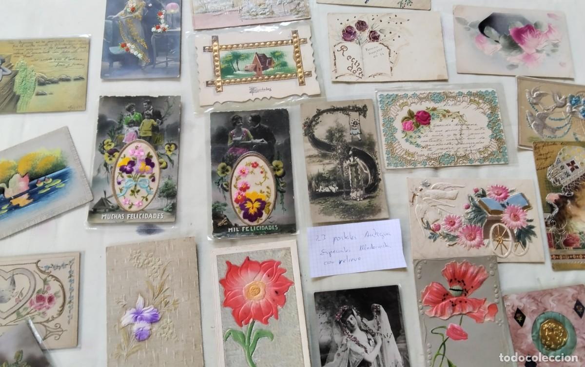 Postales: LOTE DE 23 POSTALES MODERNISTAS ESPECIALES CON RELIEVES , MUY BONITAS , MERECE ATENCION