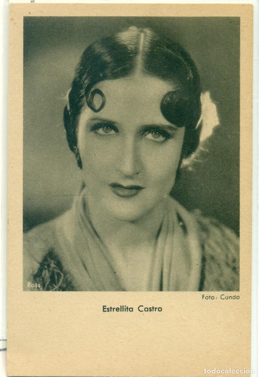 Postales: ESTRELLITA CASTRO. EL BARBERO DE SEVILLA. 1938. POSTAL ALEMANA. MUY RARA.