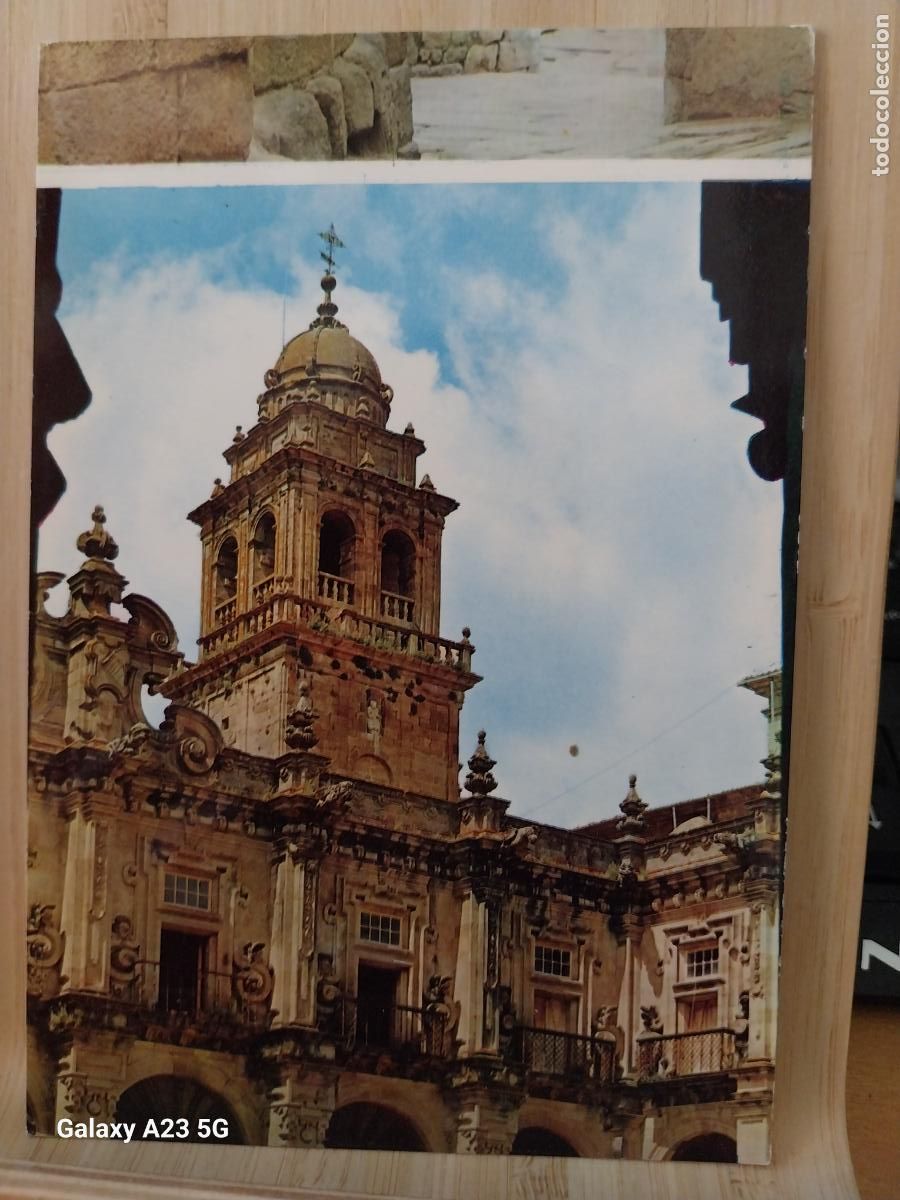 Postales: SAN ROSENDO MONASTERIO ORENSE ED LA REGION POSTAL ERROR GRAVE DE CORTE