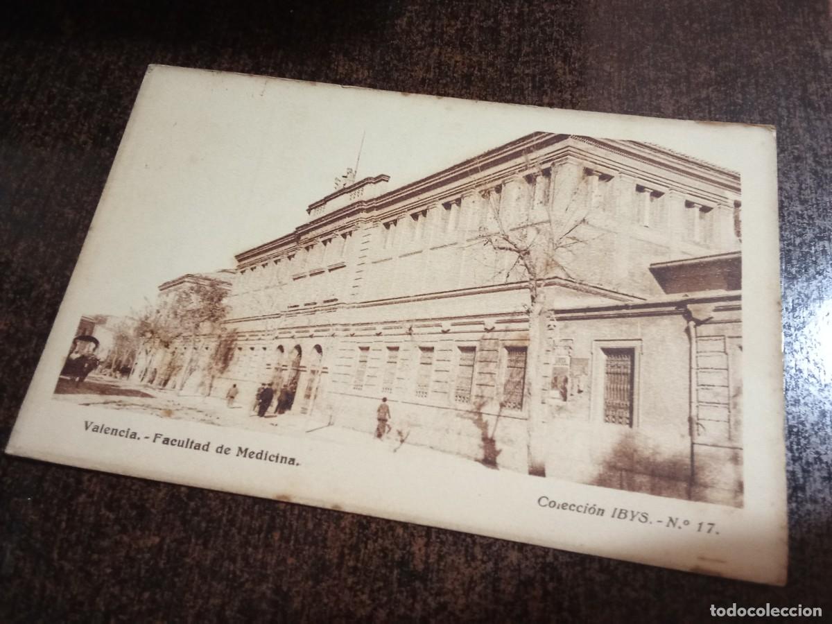 Postales: Valencia.Facultad de Medicina.
