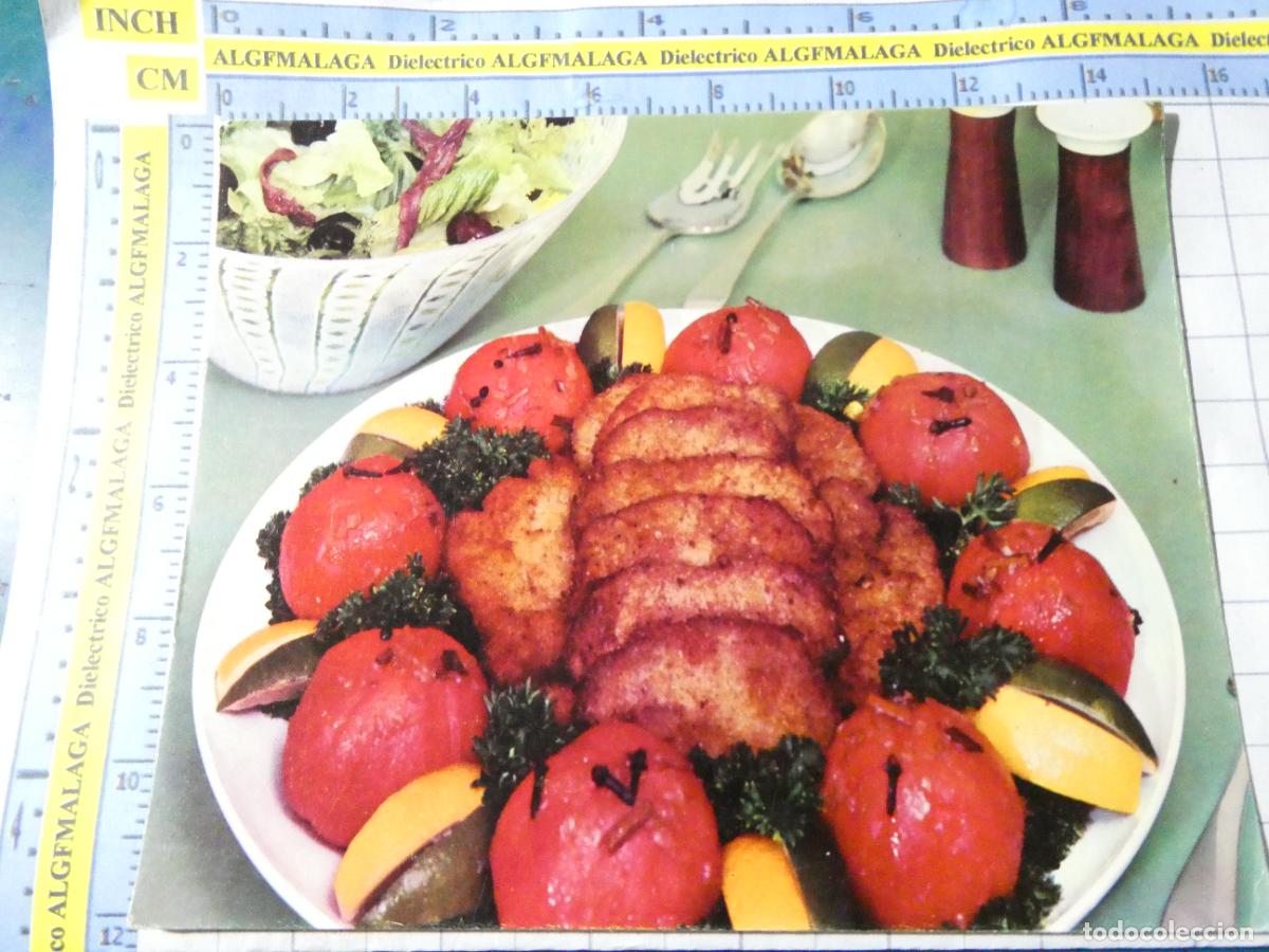 Postales: POSTAL GASTRONOM&Iacute;A RECETAS ESPA&Ntilde;A. A&Ntilde;O 1972 PROPAGANDA ACEITE DE OLIVA INSTITUTO PRODUCTOS OLIVO 730
