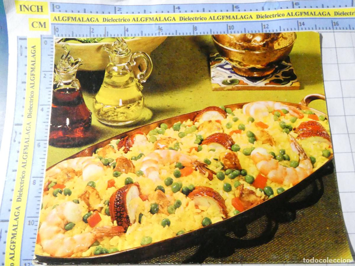 Postales: POSTAL GASTRONOM&Iacute;A RECETAS ESPA&Ntilde;A. A&Ntilde;O 1972 PROPAGANDA ACEITE DE OLIVA INSTITUTO PRODUCTOS OLIVO 731
