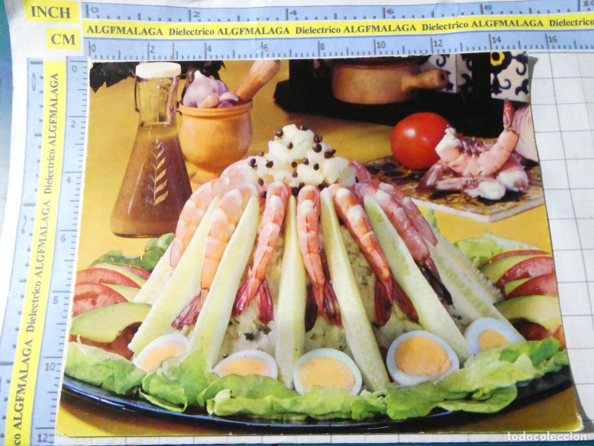 Postales: POSTAL GASTRONOM&Iacute;A RECETAS ESPA&Ntilde;A. A&Ntilde;O 1972 PROPAGANDA ACEITE DE OLIVA INSTITUTO PRODUCTOS OLIVO 735